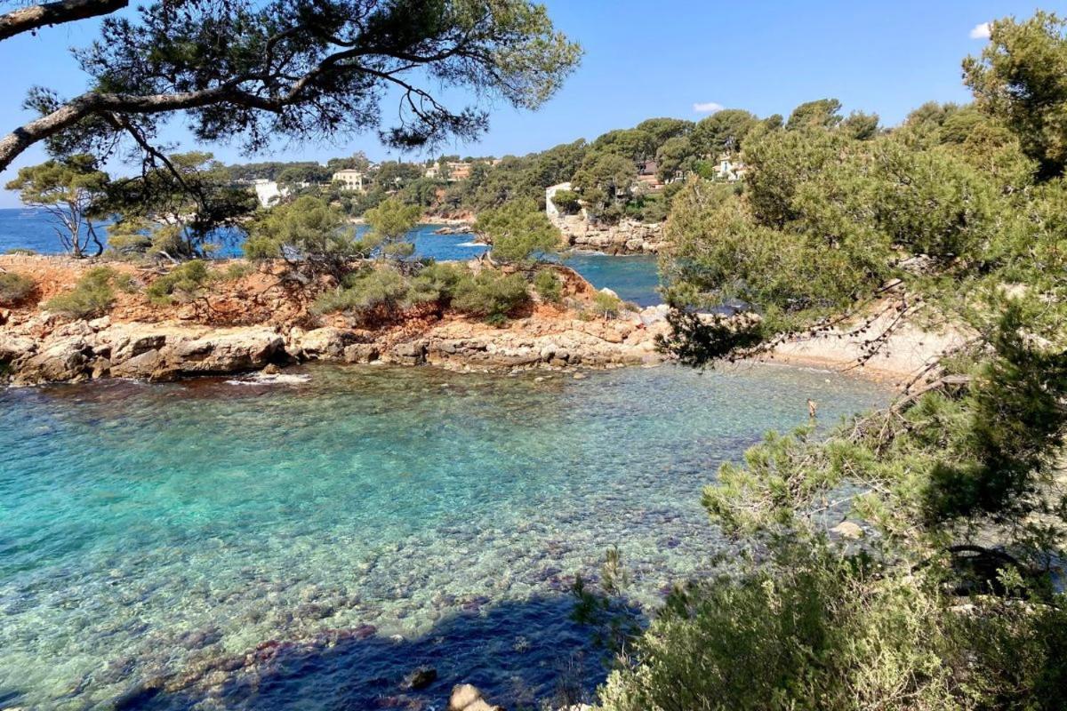 Tres Bel Appartement Climatise Terrasse Et Vue Mer Bandol Exteriör bild