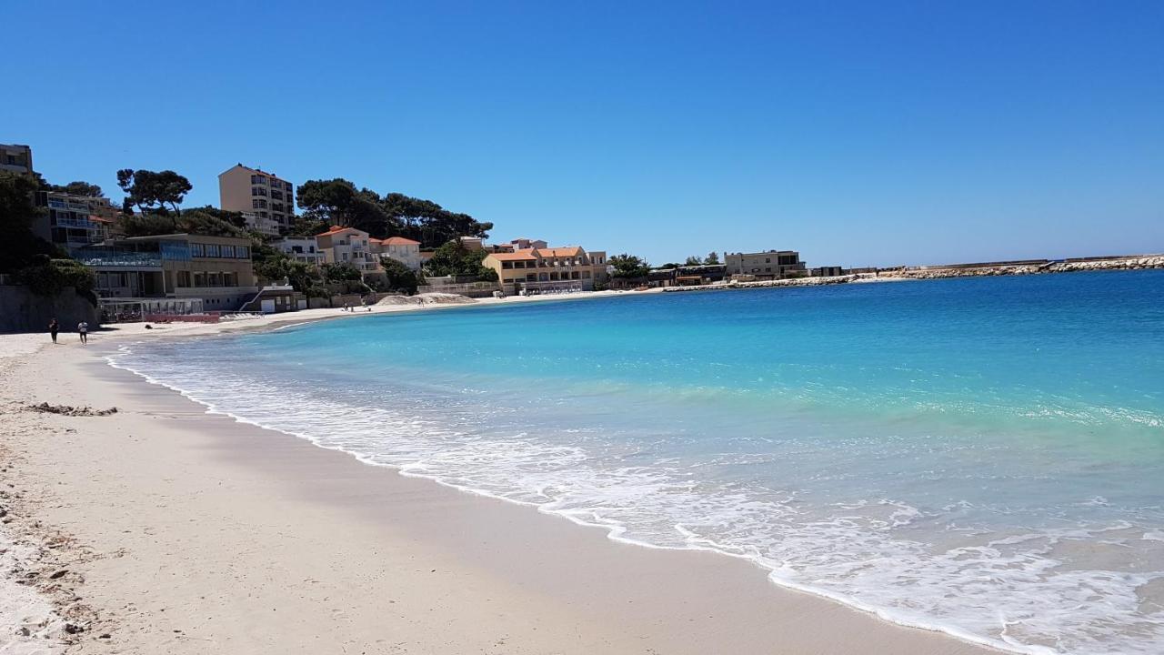 Tres Bel Appartement Climatise Terrasse Et Vue Mer Bandol Exteriör bild